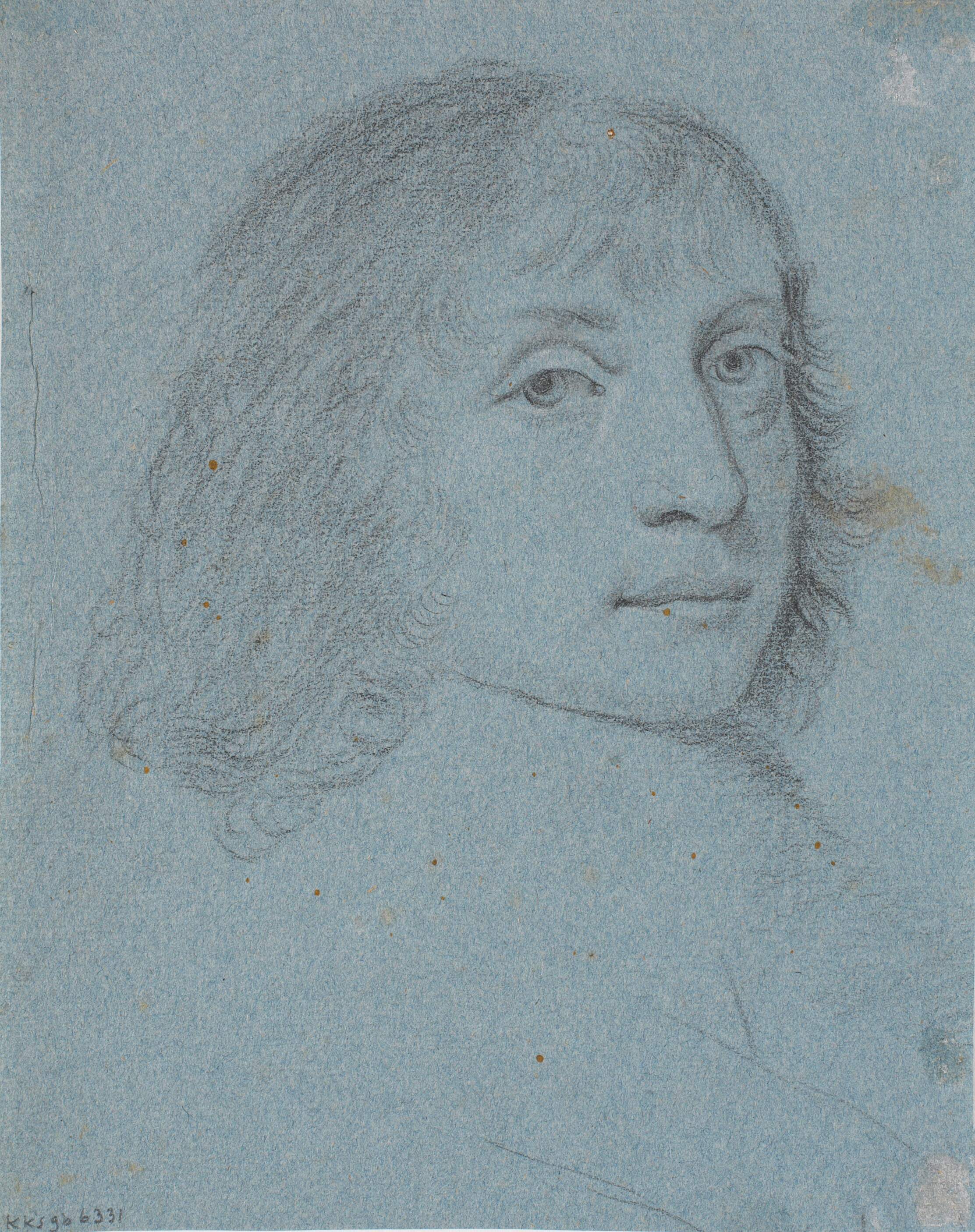 Portræt af en yngre mand